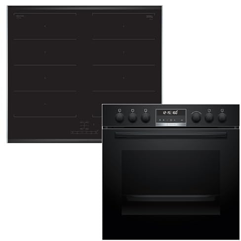 Bosch HND679LS62 Set Einbauherd HEG578BB4 + Induktionskochfeld NXX675CB5E