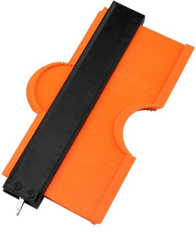 Wixovo Konturenlehre 25cm, Konturenlehre Groß, Konturenlehre mit Feststeller, Contour Gauge, Profi Konturmessgerät für Konturen und Ecken, Geschenk für Männer Papa