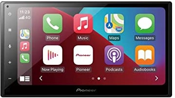 Pioneer SPH-DA160DAB, 6,8 2DIN Mediareceiver mit Apple CarPlay, Android Auto, DAB+ und Bluetooth