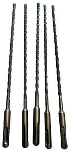 5 Tlg Set Bohrer 260 mm lang Steinbohrer Fensterrahmenschrauben Universal Senkkopf TX30 Fenster Montage Rahmen Schrauben
