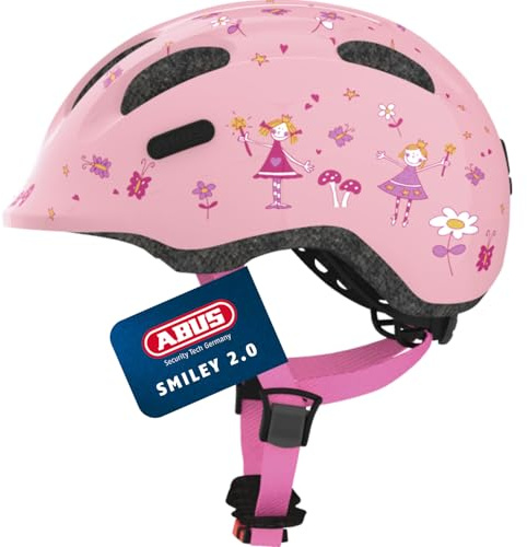 ABUS Kinderhelm Smiley 2.0 - Robuster Fahrradhelm für Mädchen und Jungs