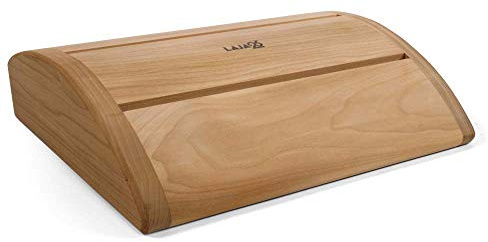 POOL Total LaJa26 Sauna Kopfstütze Relax Thermo FSC Espenholz - Ideal für Nacken und Schultern - Robust - Ergonomisch gewölbt - Entspannend und langlebig - Auch als Rücken- oder Fußstütze nutzbar