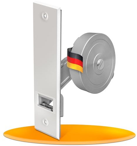 MEISTERBAU - Rolladen Gurtwickler Unterputz [Made in Germany]- Rollladen Aufwickler mit Abdeckung - Rollo Gurtwickler für Rolladengurt 23mm[ohne Gurt]