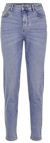 PIECES Kesia High Waisted Ankle Length Mom Jeans
