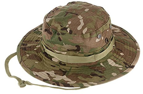 QMFIVE Outdoor Multicolor Sonnenschutz Chapeau Abgerundeter Hut für Tactical Airsoft Paintball Aufstieg Camping
