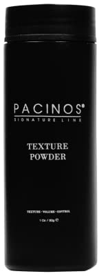 Pacinos Hair Powder Men 30gr | Haarpuder mit matt Effekt für Frauen & Männer | Styling Puder Matt-Look | Hairstyling | Modellier-Styling-Pulver | Barber Shop Matte Powder | Volumen Puder