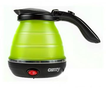 CAMRY CR 1265 MRY cr-1265 Wasserkocher faltbar grün, Kunststoff, 0, 5