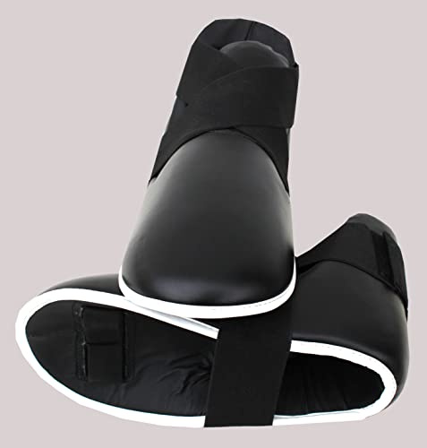LISARO Fußschutz Fußschützer Kickboxen Kick-Boxen Safety, Kickschuhe, Boxschuhe. XXS bis XXL (S (37-39))