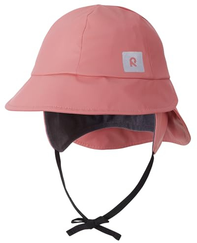 Reima - Rainy Regenhut für Kinder - wasserdichter Kinder Regenhut mit Ohrenschützern, Nackenschutz, verschweißten Nähten, reflektierenden Details, maschinenwaschbar
