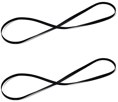 Vintage Vinyl Plattenspieler Ersatzriemen,Ersatzriemen für Plattenspieler,Phonograph Ersatzgürtel,Recorder Riemen Teile,Belt Antriebsriemen,Gummiband und Phonograph Ersatzgürtel 2 Pcs 270 MM Tokaneit