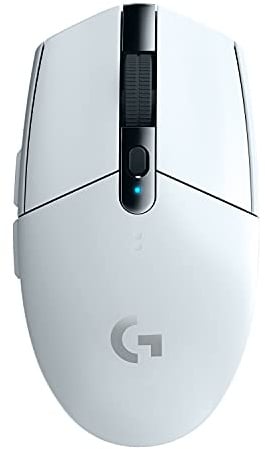 Logitech G G305 LIGHTSPEED kabellose Gaming-Maus mit Hero 12K DPI Sensor | Wireless Verbindung, 6 programmierbare Tasten, 250 Stunden Akkulaufzeit, Leichtgewicht, PC/Mac - Weiß