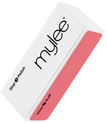 Mylee 3-fach Nagelpolierer, Maniküre, 3-seitiger Polierblock 320/600/3000 | Schmirgelfeile für Gellack und Acryl Vorbereitung, professionelle Nagelpflege