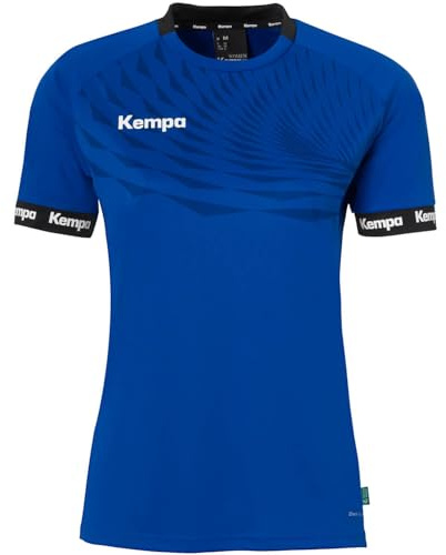 Kempa Herren Wave 26 Shirt Women Kempa Wave 26 Shirt Women Damen Mädchen Sportshirt Kurzarm T-Shirt Funktionsshirt Handball Gym Fitness Trikot