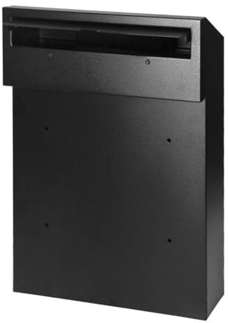 Miratic Briefkasten Günstig Groß und Wasserdicht Beste Briefkasten Klein Briefkasten mit Namen - Ideal für den Außenbereich Zwei Montagemöglichkeiten