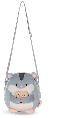 NICI mymochi Tasche & Rucksack für Kinder & Kuscheltierliebhaber, Niedliche Umhängetasche oder Kinderrucksack in süßem Kuscheltier-Design & mit verstellbarem Schultergurt
