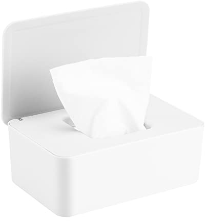 Feuchttücher Box - Feuchttücher Box Baby - Feuchtes Toilettenpapier Box - Taschentücher Box Spender - Box Feuchtes Toilettenpapier - Box für Feuchttücher - Kosmetiktücher Box - Abschminktücher Box