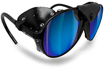 BERTONI Polarisierte Sonnenbrille Bergbrille Gletscherbrille Bergsteigerbrille Skibrille Trekking mod. ALPS Italy