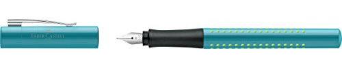 Faber-Castell Füller Grip 2010 M, türkis-hellgrün