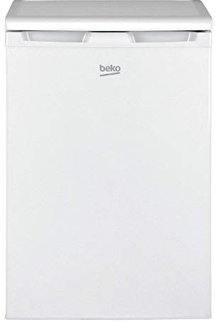 Beko TSE1284N Tischkühlschrank mit 4-Sterne-Gefrierfach, MinFrost, wechselbarer Türanschlag, 114 l Gesamtrauminhalt, 101 l Kühlen, 13 l Gefrieren, Weiß