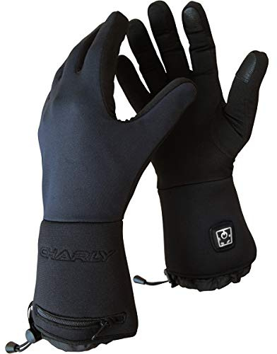 Fire Basic, Herren/Damen beheizbare Unterzieh-Handschuhe, Li-Ion-Akkus
