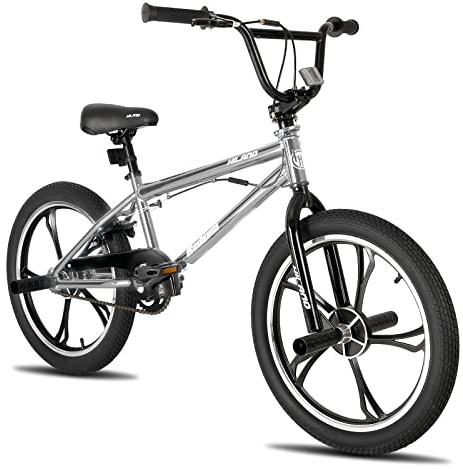 Hiland 20 Zoll 3/5/Multiple Speichen Kinder BMX Fahrrad für Jungen Mädchen ab 7 8 9 10 Jahre alt, 360 Grad Rotor Freestyle, 4 Pegs Single Speed Kinder BMX Fahrrad