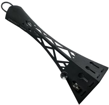 STRADPET Titan-Saitenhalter für Violine mit Titan-Saitgut Pro | mit Feinstimmer, British Style