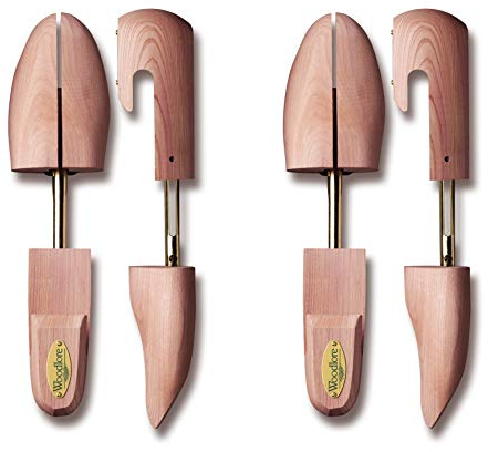 Allen Edmonds Woodlore Schuhspanner aus Zedernholz für Herrenschuhe, hergestellt in den USA, 2 Stück