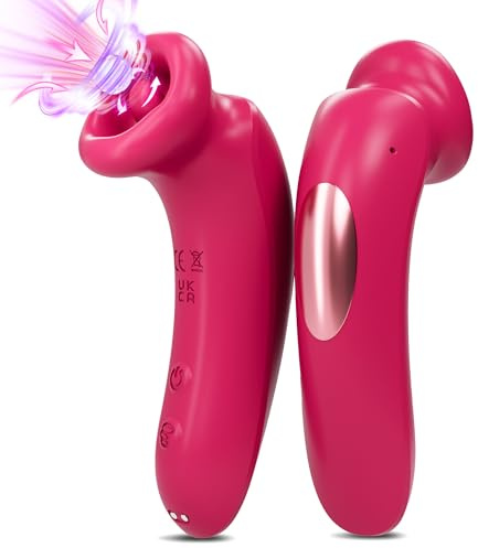 Klitorissauger & Klitoris Stimulator: 3 Saugmodi, 10 Zungenleck- & Vibrationsmodi. Zungenvibrator, Clit Sucker, Auflegevibrator, Nippelsauger – vielseitiges Sexspielzeug für Frauen