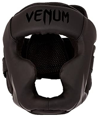 Venum Challenger Kinder Kopfbedeckung - Schwarz/Schwarz - S/M
