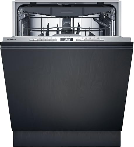 Siemens SN63EX06VE, iQ300 Smarter Geschirrspüler, Vollintegrierte Spülmaschine, 60 cm, Besteckschublade, Extra leise, varioSpeed, Automatische Türöffnung, 3-fach rackMatic, infoLight, intensiveZone