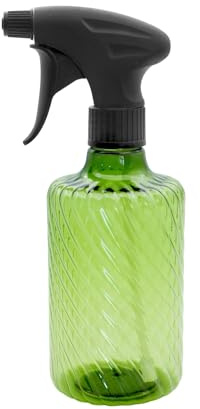 600 ml Wassersprühflaschen für Pflanzennebeln, Gartenreinigung, leere Kunststoff-Sprühflasche mit Auslöser, Friseursalon, Badezimmer, Küche, Bio-Reinigung, Zerstäuber, Pflanzennebel, Refi