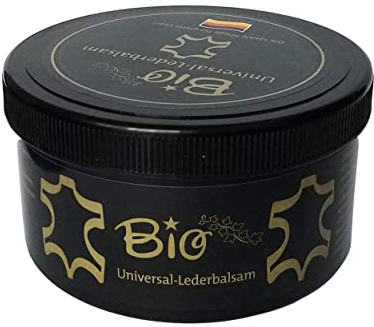 Universal BIO LEDERBALSAM 250ml mit echtem Bienenwachs Lederfett Schuhcreme Leder Pflege Balsam Wachs 64