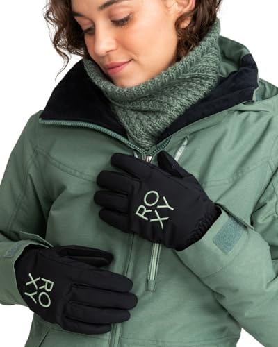 Roxy Freshfield - Funktionelle Ski-/Snowboardhandschuhe für Frauen Schwarz