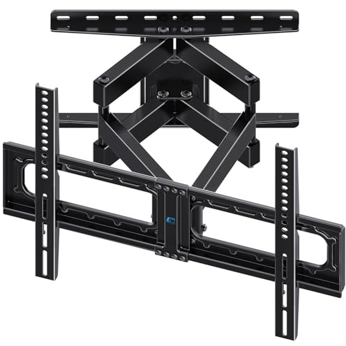 HOME VISION TV Wandhalterung Fernseher Schwenkbar Neigbar für 32-85 Zoll, Universal TV Halterung HV6601, Fernsehhalterung für Wand, Wandhalterung Fernseher 75 Zoll bis 60 Kg mit max. VESA 600x400 mm