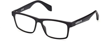 adidas Originals Brille mit Sehstärke für Herren optional mit Sonnenbrillentönung oder Blaulichtfilter, Rechteckig, gefertigt aus Acetat, Modell: OR5027 (inklusive Brillenetui)