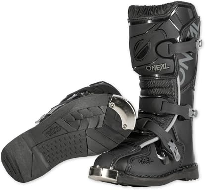 O'NEAL Kinder Motocross Stiefel TRIBUTE Youth Boot I MX Enduro I Motocross Stiefel Kinder mit Metall Sohlenschutz & verstellbaren Verschlussschnallen