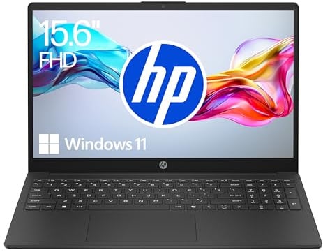 HP Laptop | 15,6" FHD Display | Intel Core i3-N305 | 8 GB DDR4 RAM | 512 GB SSD | Intel UHD Graphics | Windows 11 Home | QWERTZ | Jet Black