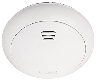 ABUS Rauchmelder für die Funk-Alarmanlage Smartvest Pro - Funk-Rauchwarnmelder für Kinderzimmer, Schlafzimmer, Flure, Küche und andere Räume - Schraub- oder Klebemontage - DIN EN 14604 geprüft - weiß