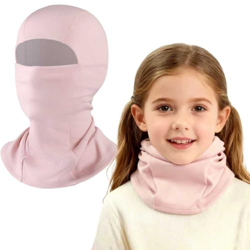GFORI Kinder Sturmhaube Winter Balaclava Skimaske Winddicht Warm für Fahrrad Ski, Kinder Schlupfmütze & Schalmütze, Thermo Sturmmaske für Jungen/Mädchen, Einheitsgröße