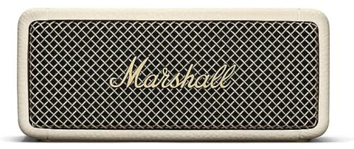 Marshall Emberton II Tragbarer Bluetooth-Lautsprecher, cremefarben