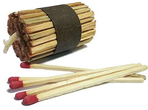Geruchsloser Anzünder für Indoor und Outdoor K-LUMET Perfekt für Grill, Herd, Kamin, Feuerstelle und Ofen | Öko-Lösung aus Holz und Wachs, Feueranzünder (160 Stück)