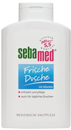 sebamed Frische Dusche 400 ml, Duschgel für empfindliche und strapazierte Haut, langanhaltendes Frischegefühl, versorgt die Haut mit Feuchtigkeit durch Aminosäuren und Allantoin, für Männer und Frauen