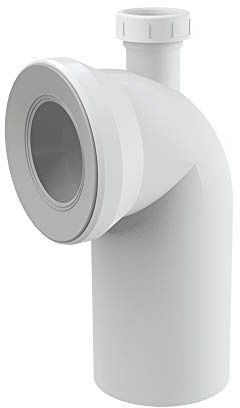WC-Anschlussbogen 90° mit Anschluss DN40