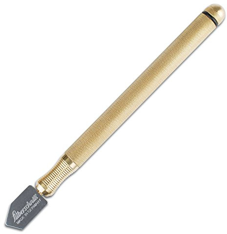 BOHLE Öl Glasschneider schnitt mit Messinggriff, silber, 5000.0, Small