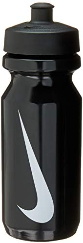 Nike Trinkflasche 9341/2 Big Mouth Water Bottle 650 ml, Black/White, 0, N.OB.17.010.OS