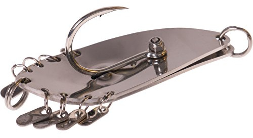 ZECK Blinker Jörg Rattle Spoon, 50g, 1 Stück, Waller