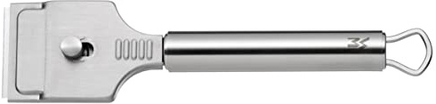 WMF Profi Plus Kochfeldschaber 19,5 x 5 cm, Glaskeramik Schaber, Cromargan Edelstahl teilmattiert, spülmaschinengeeignet