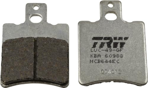 TRW MCB644EC Organic Eco Bremsbelagsatz für Yamaha Motorcycles YQ 1996-2012 Vorderachse und andere Motorräder