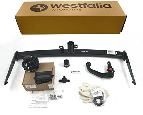 WESTFALIA Automotive abnehmbare Anhängerkupplung für VW Passat Limousine / Variant (B8) (ab BJ 11/14), Skoda Superb Combi / Limousine (ab BJ 06/15) im Set mit 13-pol. fzg.-spez. Westfalia Elektrosatz, 317141900113