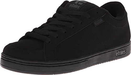 Etnies Kingpin – Klassischer Skate-Heritage-Fashion-Stil mit angesagtem, verstärkte Cupsole, Alltagssneaker - Größe 44 - Farbe Schwarz